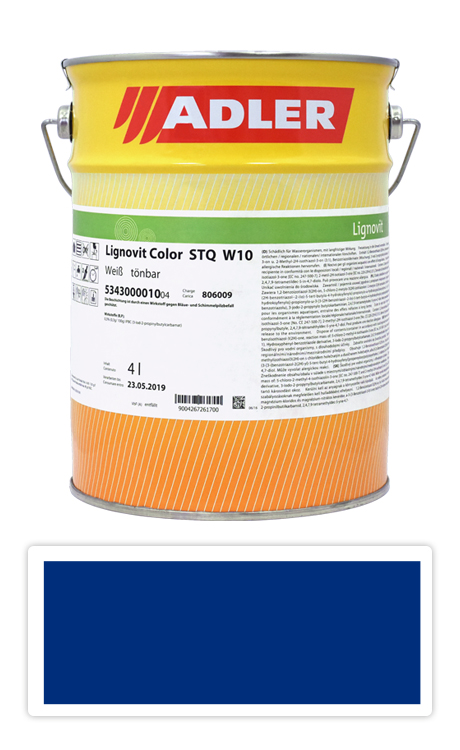 ADLER Lignovit Color 4l Signalblau RAL 5005