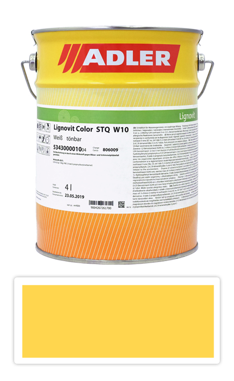 ADLER Lignovit Color 4l Zinkgelb RAL 1018