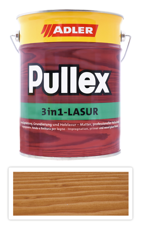ADLER Pullex 3in1 Lasur - tenkovrstvá impregnační lazura 4.5 l Dub