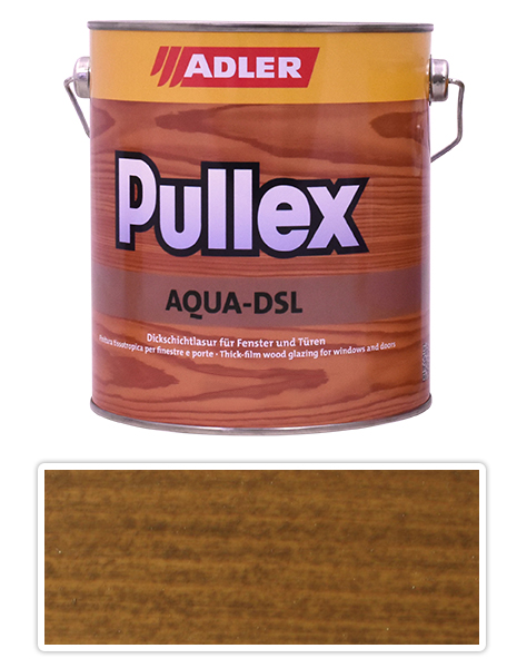 ADLER Pullex Aqua DSL - vodou ředitelná lazura na dřevo 2.5 l Cedr LW 02/2