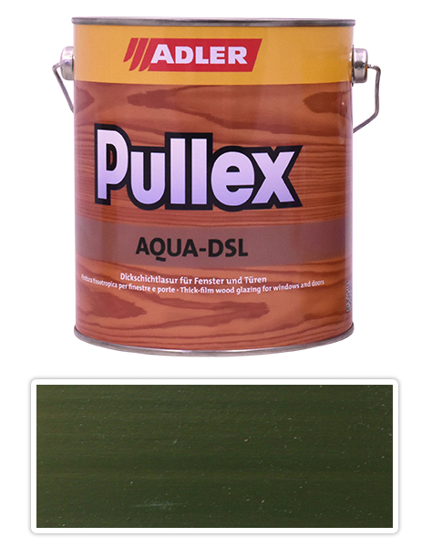 ADLER Pullex Aqua DSL - vodou ředitelná lazura na dřevo 2.5 l Kobold LW 03/3