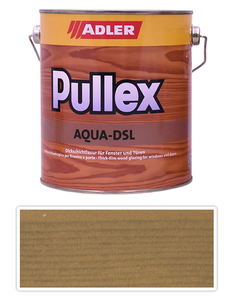 ADLER Pullex Aqua DSL - vodou ředitelná lazura na dřevo 2.5 l Rennmaus ST 05/1