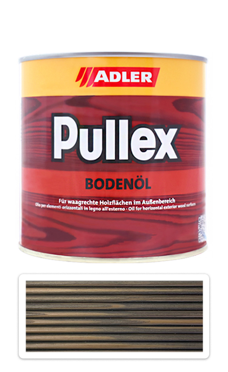 ADLER Pullex Bodenöl - terasový olej 0.75 l Tmavě šedý