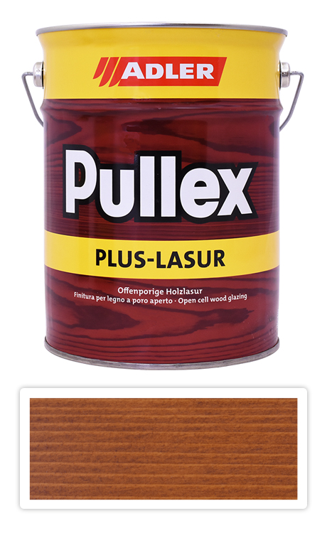 ADLER Pullex Plus Lasur - lazura na ochranu dřeva v exteriéru 4.5 l Borovice 50331