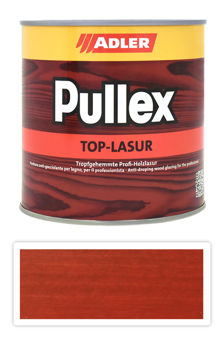 ADLER Pullex Top Lasur - tenkovrstvá lazura pro exteriéry 0.75 l Feuerdrache LW 03/1
