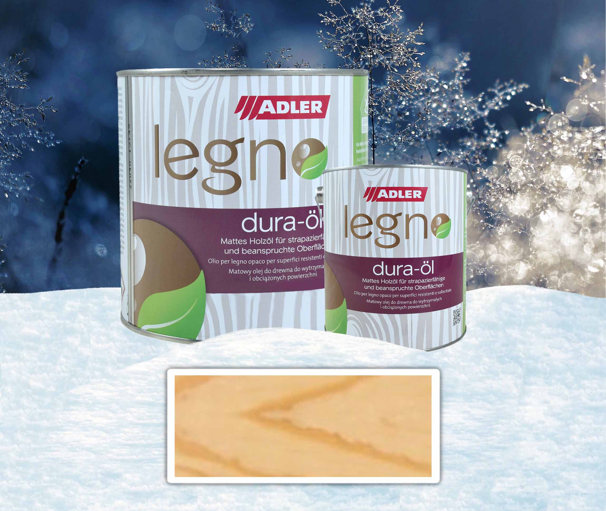 ADLER SADA - legno Dura olej 2.5 l Bezbarvý + 0.75 l ZDARMA