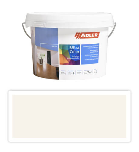 Adler Aviva Ultra Color - malířská barva na stěny v interiéru 1 l Schneerose AS 01/3
