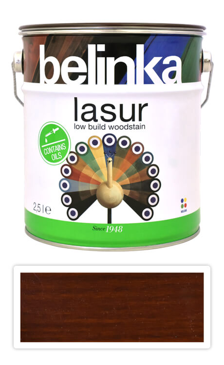 BELINKA Lasur - tenkovrstvá lazura 2.5 l Palisandr 24