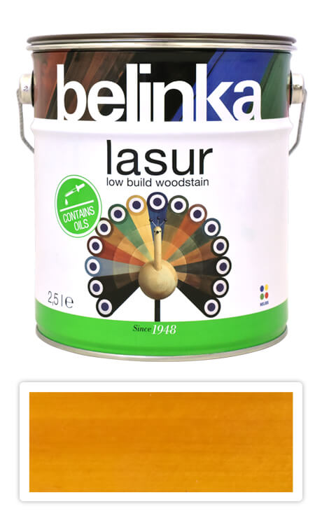 BELINKA Lasur - tenkovrstvá lazura 2.5 l Pinie 25