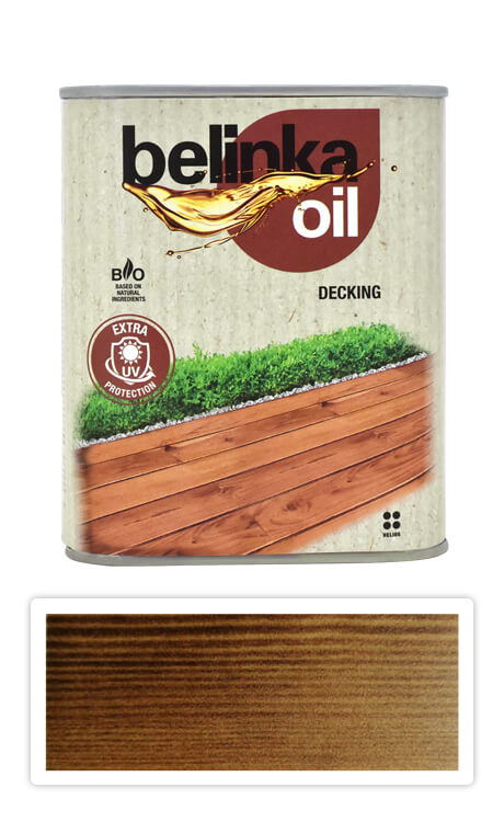 BELINKA Oil Decking - terasový olej 0.75 l Palisandr 204