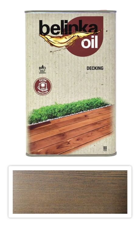 BELINKA Oil Decking - terasový olej 2.5 l Šedý 205