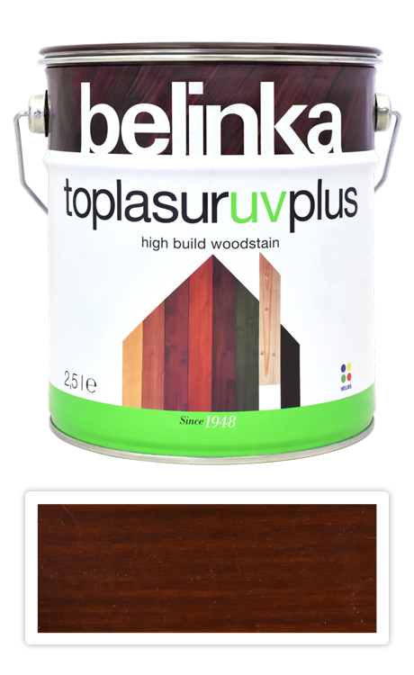 BELINKA Toplasur UV Plus - silnovrstvá lazura 2.5 l Palisandr 24
