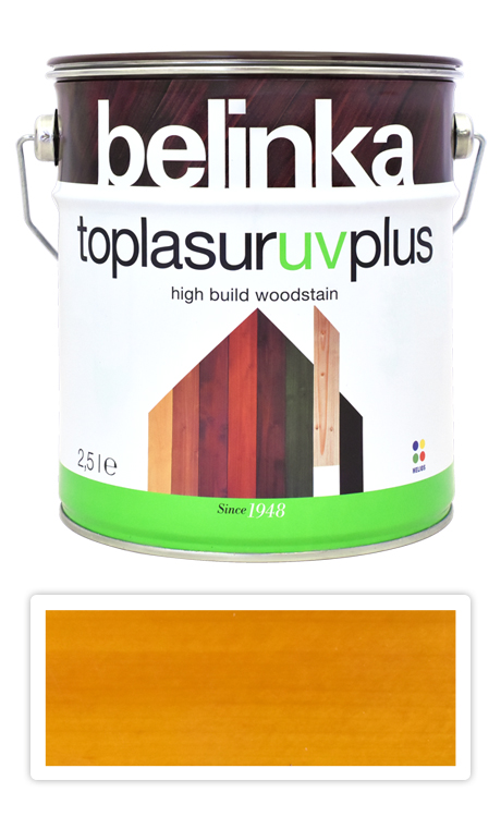 BELINKA Toplasur UV Plus - silnovrstvá lazura 2.5 l Pinie 25