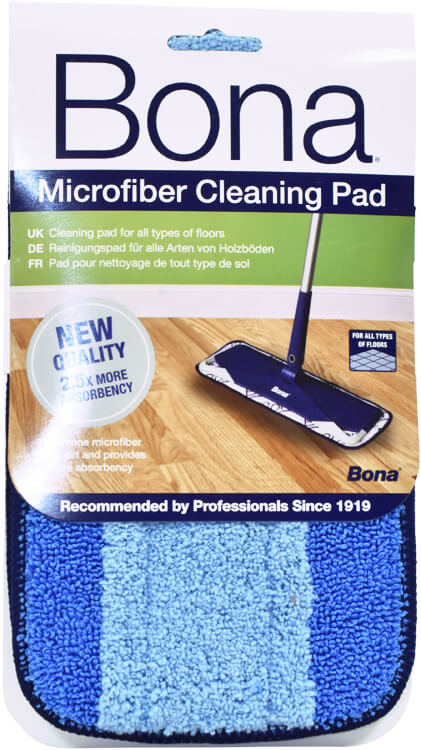 BONA Cleaning pad - modrá utěrka z mikrovlákna k aplikaci čističe