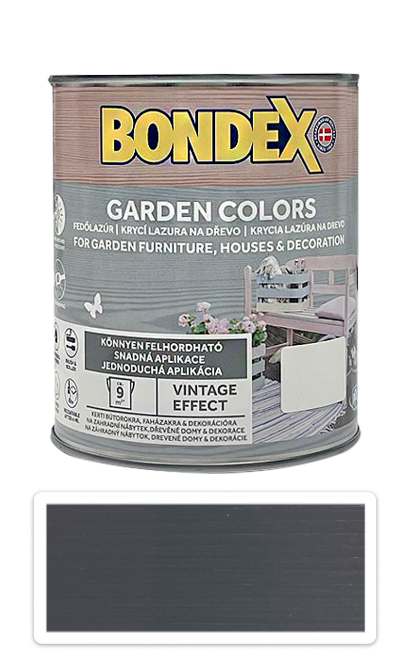 BONDEX Garden Colors - dekorativní silnovrstvá lazura na dřevo