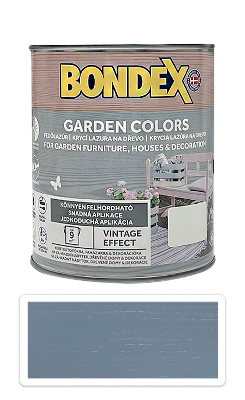 BONDEX Garden Colors - dekorativní silnovrstvá lazura na dřevo