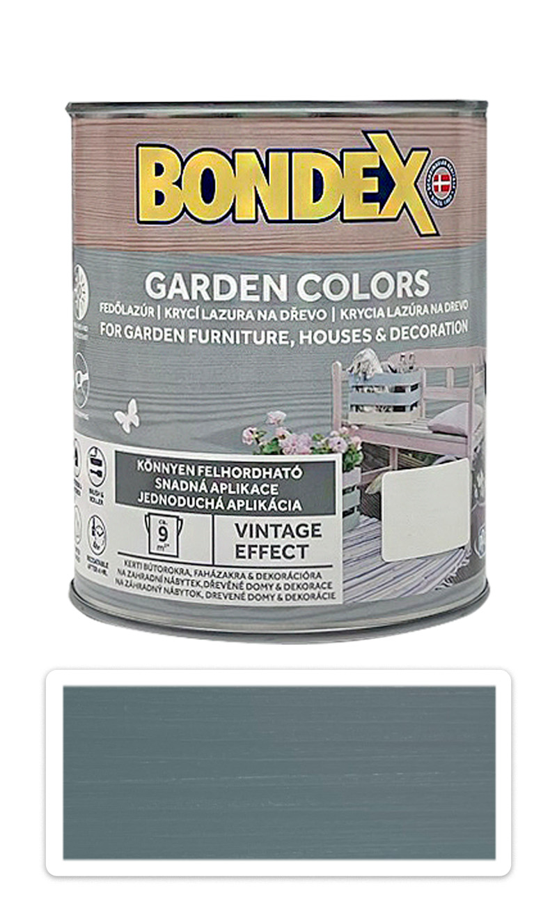 BONDEX Garden Colors - dekorativní silnovrstvá lazura na dřevo