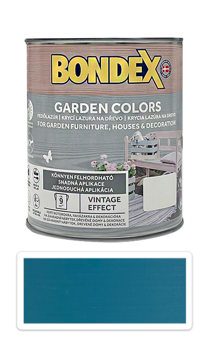 BONDEX Garden Colors - dekorativní silnovrstvá lazura na dřevo