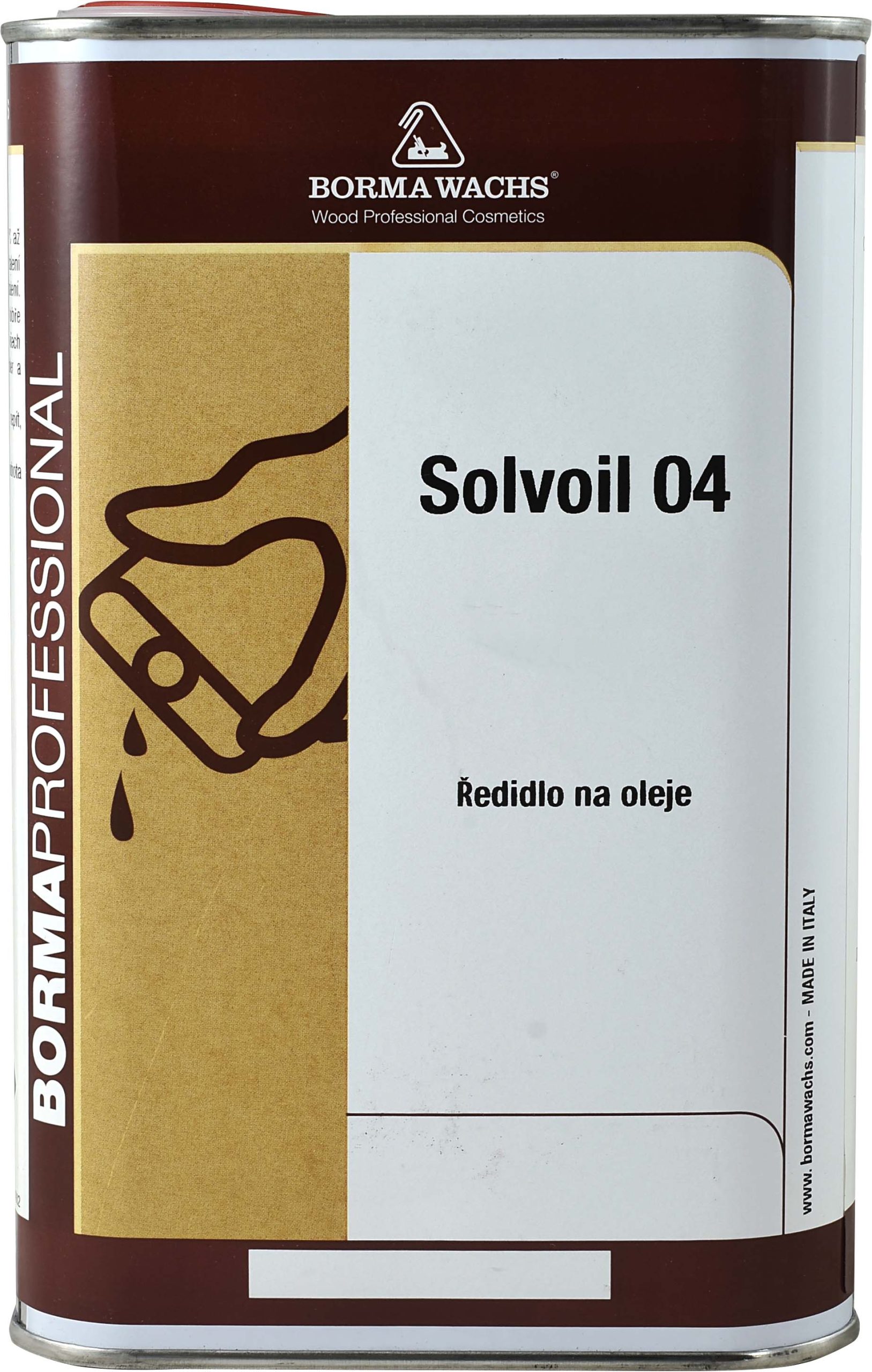 BORMA Solvoil 04 - ředidlo pro oleje 1 l