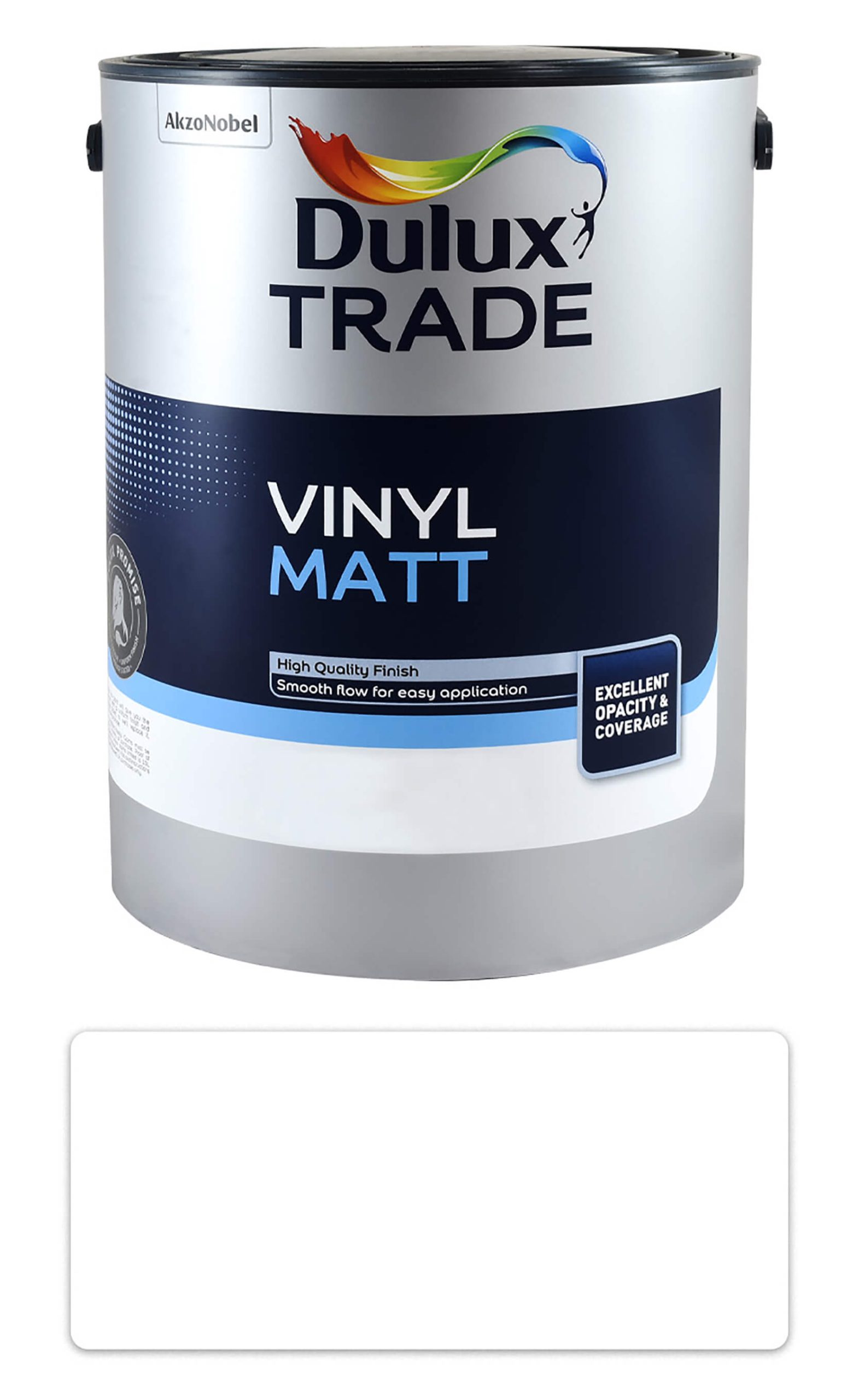 DULUX Trade Vinyl Matt PBW - prémiová malířská barva do interiéru 5 l Bílá