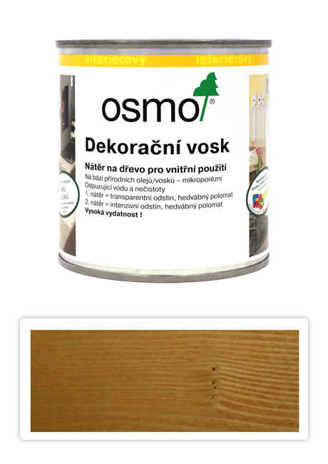 Dekorační vosk OSMO transparentní 0