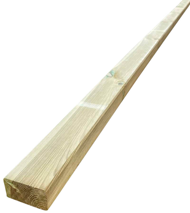HOLZ KAHRS Podkladové dřevěné hranoly 45x75x4000 Borovice tlakově impregnovaná zelená dovoz DE