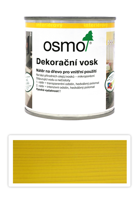 OSMO Dekorační vosk intenzivní odstíny 0