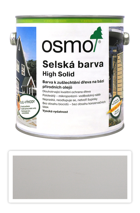 OSMO Selská barva 2.5 l Bílá 2101