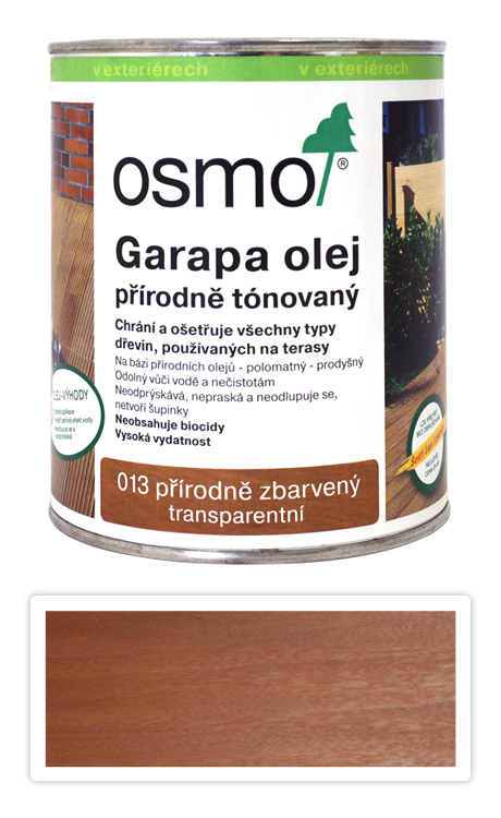 OSMO Speciální olej na terasy 0.75 l Garapa 013