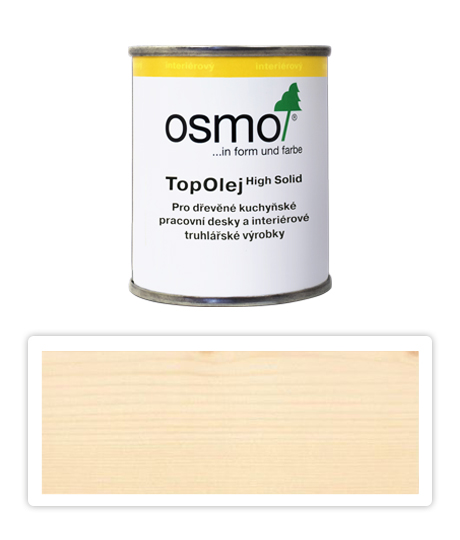 OSMO Top olej na nábytek a kuchyňské desky 0.125 l Přírodní 3068