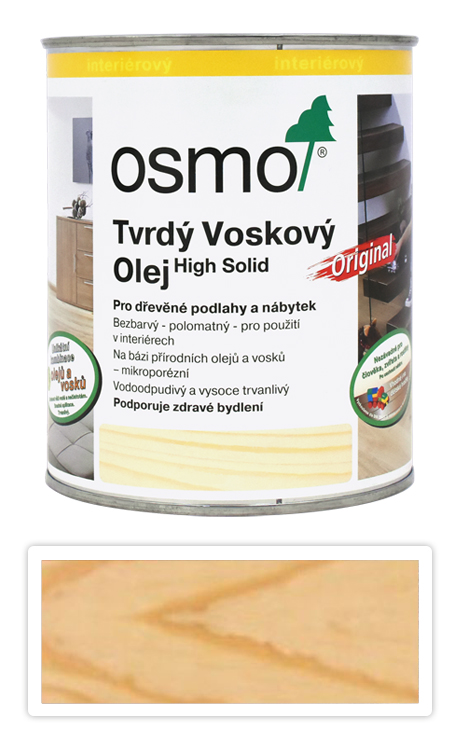 OSMO Tvrdý voskový olej Original 0