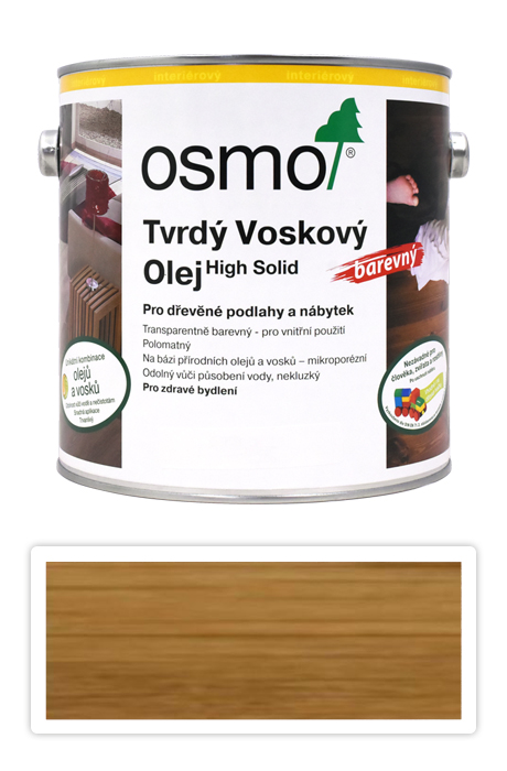 OSMO Tvrdý voskový olej barevný 2