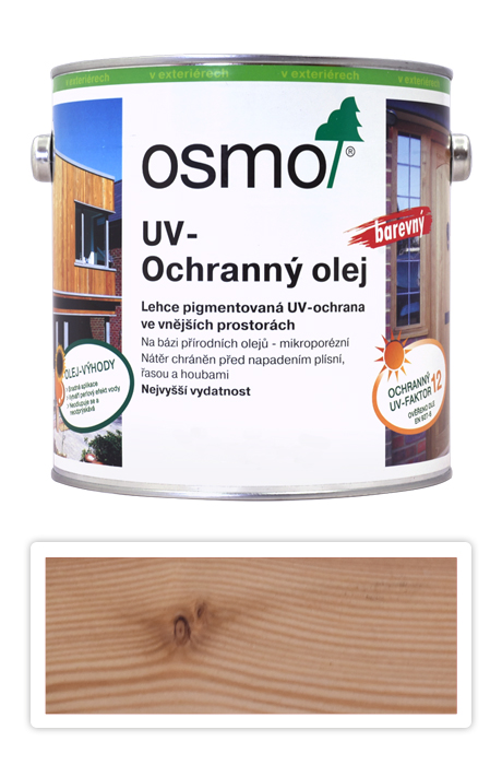 OSMO UV Olej Extra pro exteriéry 2.5 l Přírodní 429