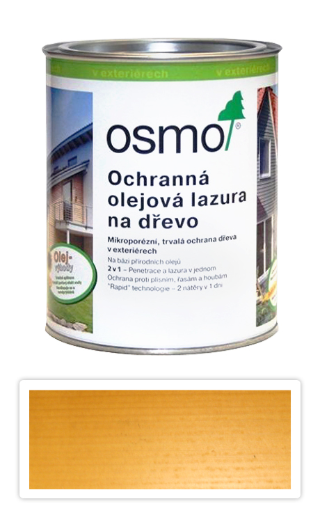 Ochranná olejová lazura OSMO 0