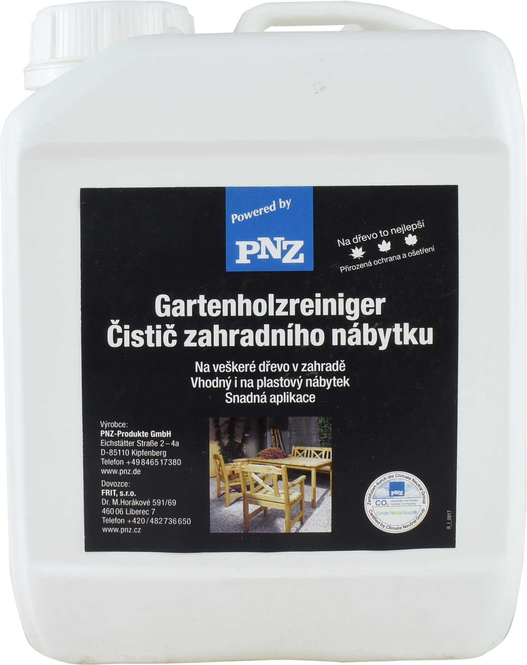 PNZ Čistič zahradního nábytku 2.5 l