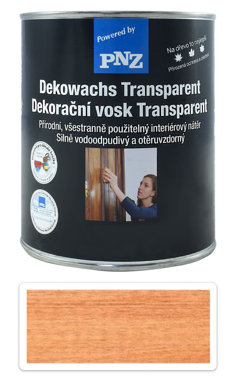 PNZ Dekorační vosk Transparent 0.75 l Třešeň