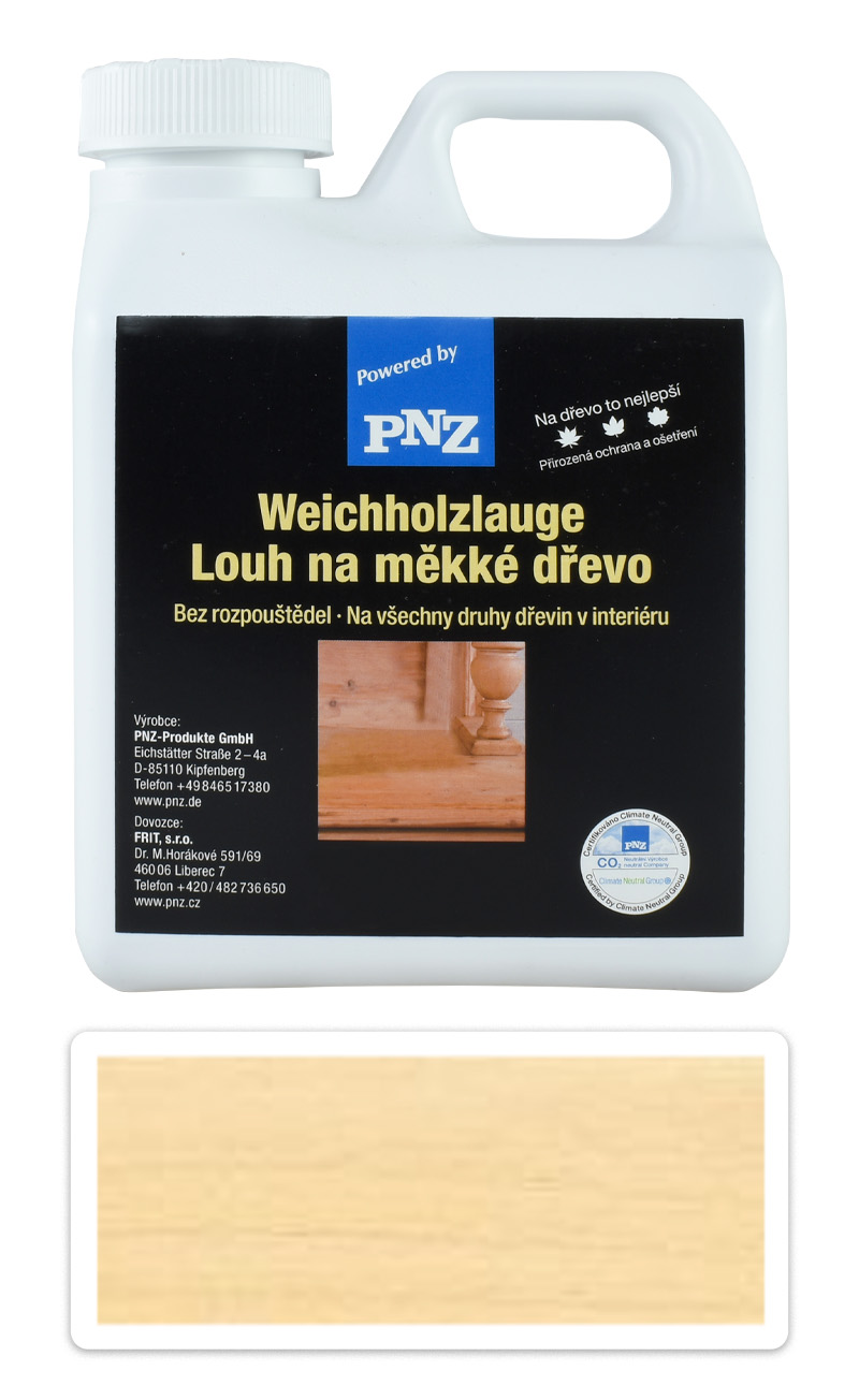 PNZ Louh na měkké dřevo 1 l Bezbarvý 1
