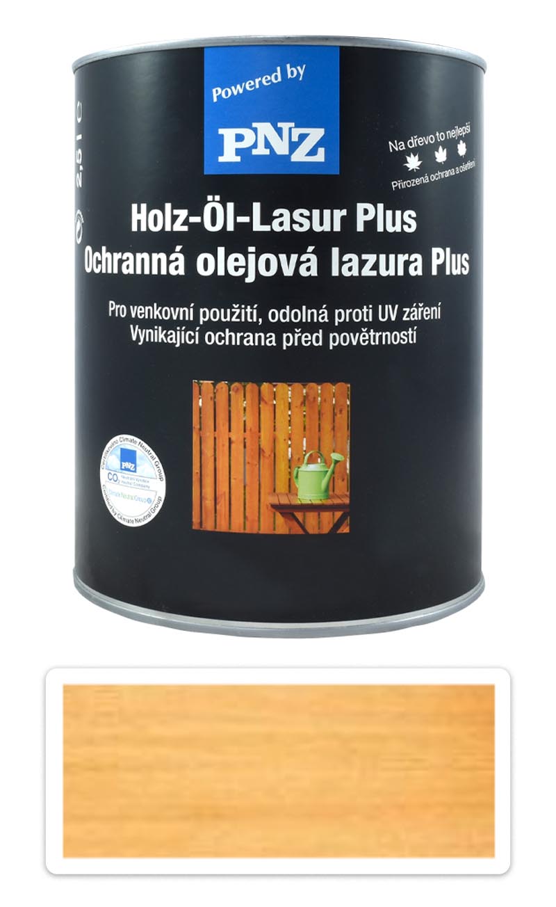 PNZ Ochranná olejová lazura Plus 2.5 l Borovice