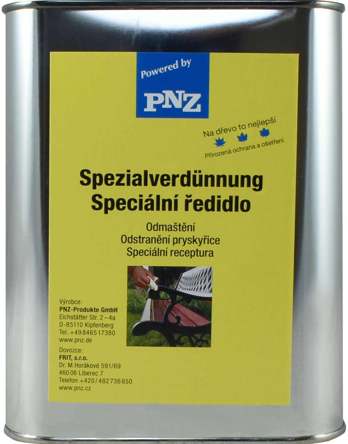 PNZ Speciální bezaromátové ředidlo 2.5 l