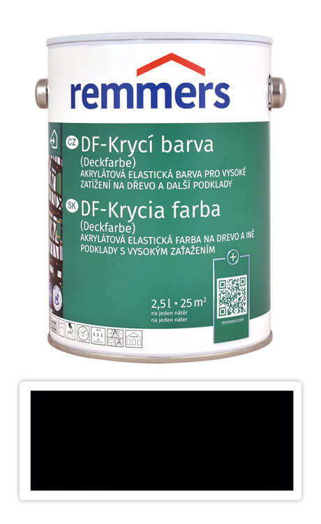 REMMERS DF - Krycí barva 2.5 l Schwarz / Černá