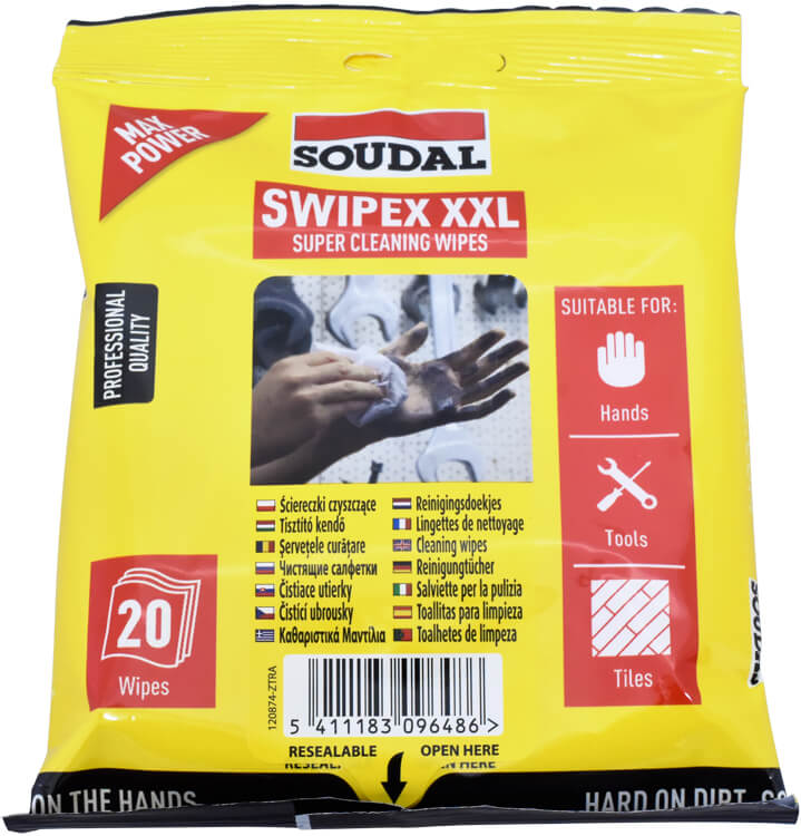 SOUDAL Čisticí ubrousky SWIPEX 20 ks