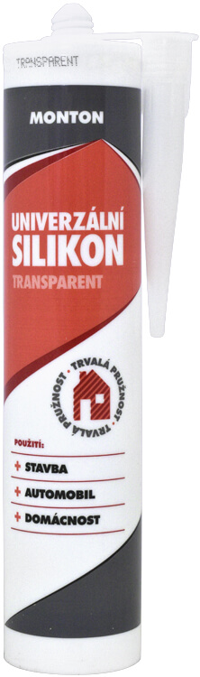SOUDAL Monton - univerzální silikon transparent 310ml 6150285