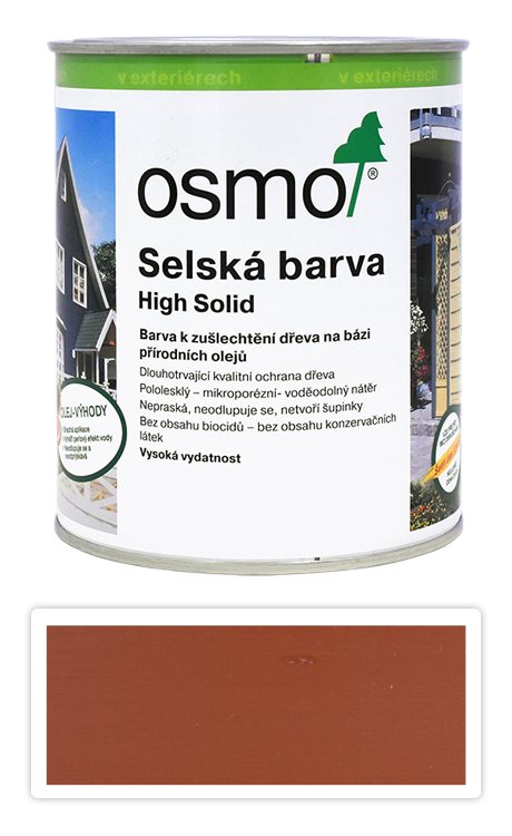 Selská barva OSMO 0.75l Cedr - červené dřevo 2310