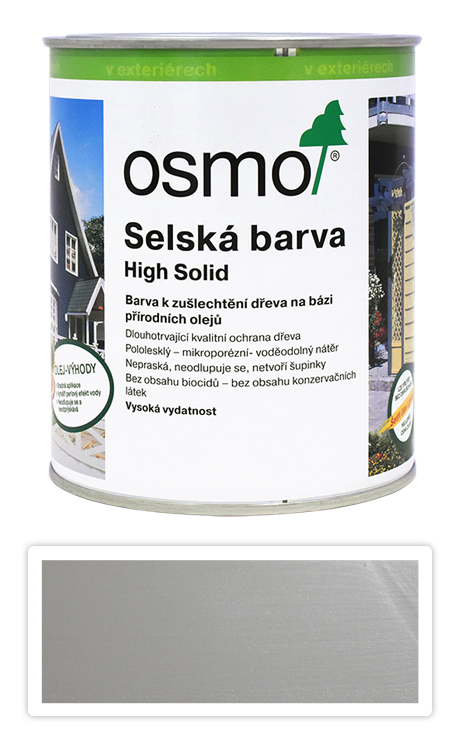 Selská barva OSMO 0.75l Písčitě šedá 2708