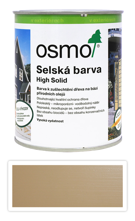 Selská barva OSMO 0.75l Slonová kost 2204