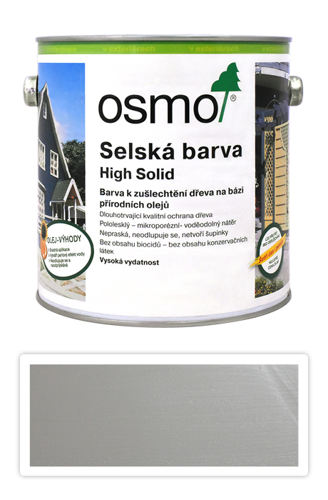 Selská barva OSMO 2.5l Písčitě šedá 2708