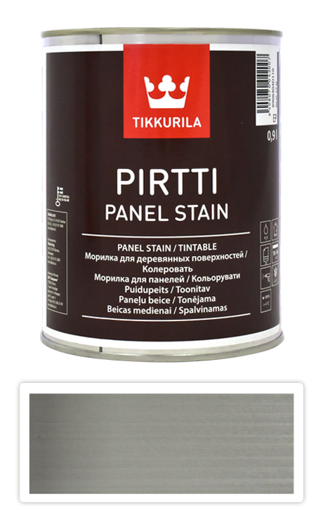 TIKKURILA Pirtti - vodou ředitelné mořidlo na dřevo v interiéru 0.9 l Kaste 5081