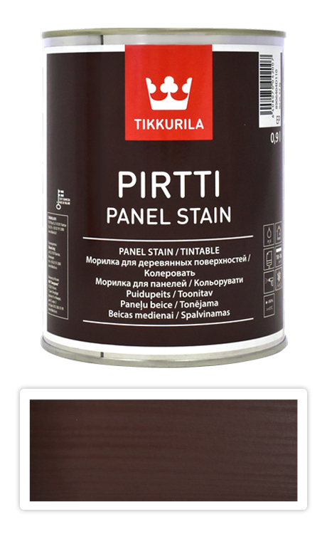 TIKKURILA Pirtti - vodou ředitelné mořidlo na dřevo v interiéru 0.9 l Petäjä 5073