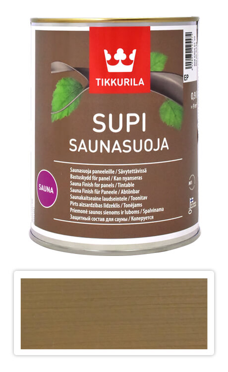 TIKKURILA Supi Sauna Finish - akrylátový lak do sauny 0.9 l Heinä 5064