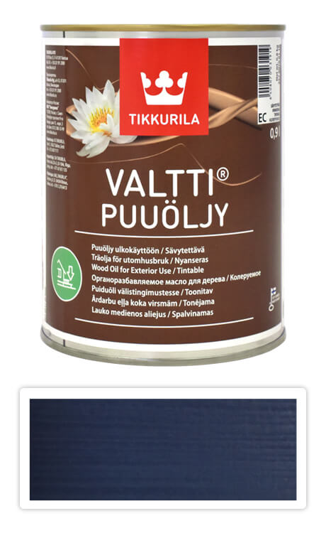 TIKKURILA Valtti wood oil - olej na terasy a nábytek 0.9 l Ilta 5085